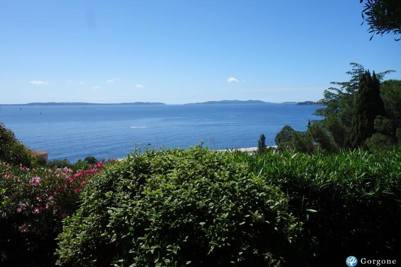 Vue de la baie du jardin 